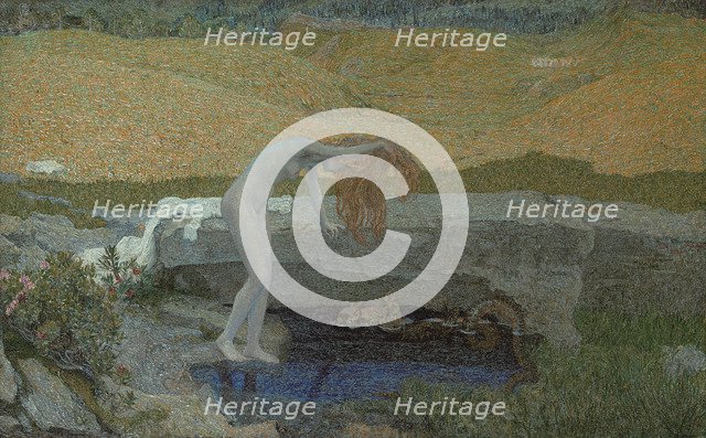 Vanity (La Vanità), 1897. Artist: Segantini, Giovanni (1858-1899)