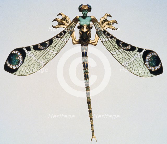 Pectoral, late 19th/20th century. Artist: Rene Lalique