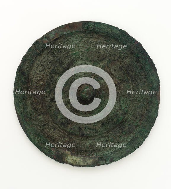 Mirror, Han dynasty, 206 BCE-220 CE. Creator: Unknown.