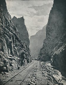 'Royal Gorge of the Arkansas', c1897. Creator: Unknown.