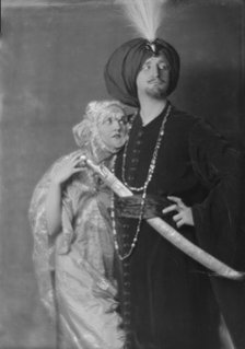 Haggin, Ben Ali, Mr., theatrical production, 1915 Jan. 3. Creator: Arnold Genthe.
