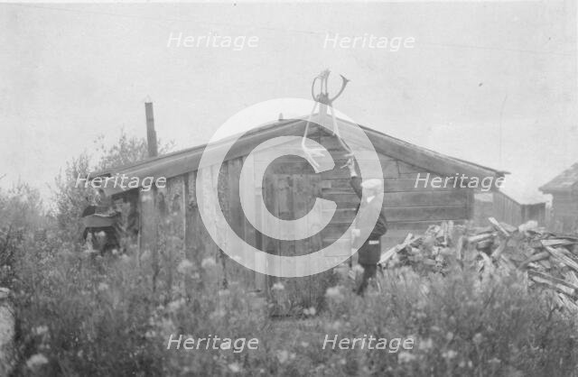 Rex Beach's cabin, between c1900 and 1916. Creator: Unknown.