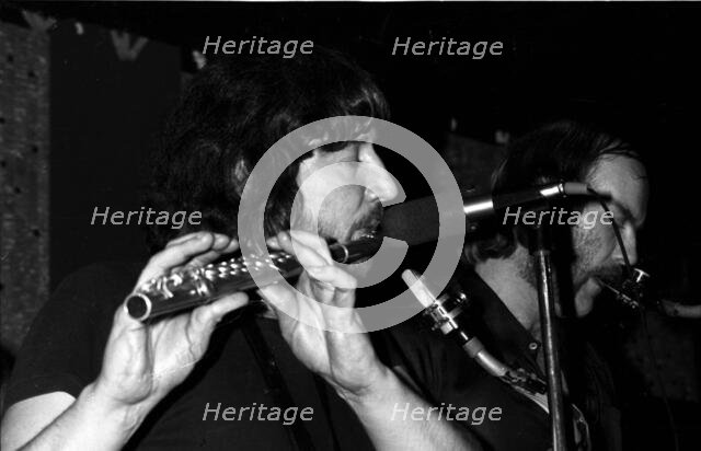 Dick Morrisey and Dave Quincy, If, Marquee Club, Soho, London, 1971. Creator: Brian O'Connor.