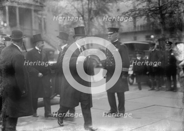 French Commission To U.S. - Viviani, 1917. Creator: Harris & Ewing.