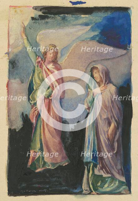 Study for "Faith" and "Hope", c. 1890. Creator: John La Farge.