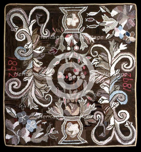Rug, United States, 1892. Creator: Unknown.