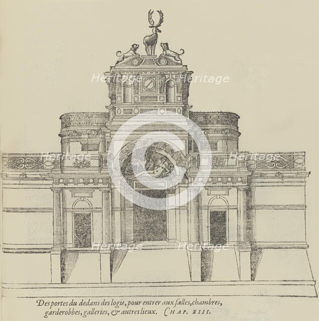 Le Premier Tome de l'Architecture, 1567. Creator: Unknown.