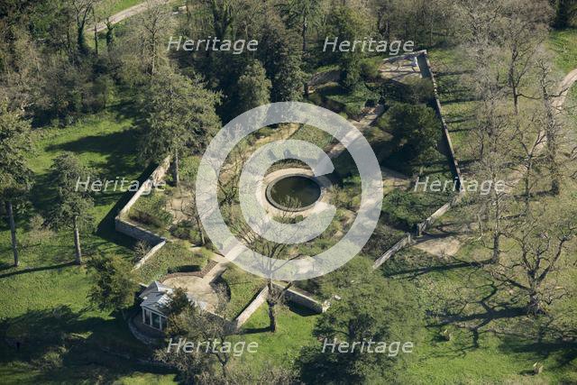 The Temple Garden at Mells Park, Somerset, 2018. Creator: Historic England Staff Photographer.