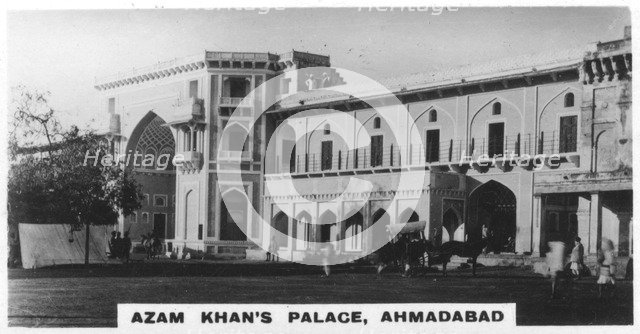 Azam Khan's palace, Ahmedabad, India, c1925. Artist: Unknown