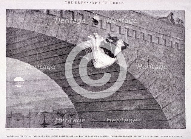 'The Drunkard's Children', c1847. Artist: George Cruikshank