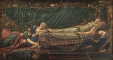 The Legend of Briar Rose: The Sleeping Beauty, 1885-1890. Creator: Burne-Jones, Sir Edward Coley (1833-1898).