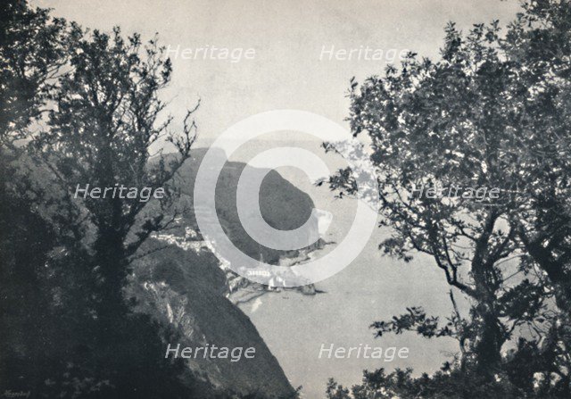 'Clovelly - View from Hobby Drive', 1895. Artist: Unknown.