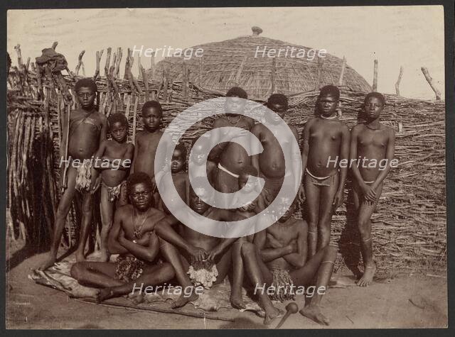 Young Zulus, about 1860-1880. Creator: Unknown.