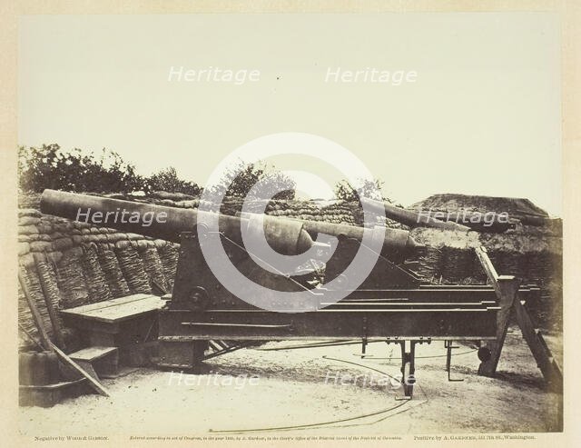 Battery No. 1, Near Yorktown, Virginia, May 1862. Creator: Wood & Gibson.