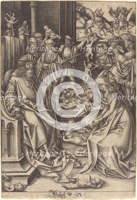 Massacre of the Innocents, c. 1490/1500. Creator: Israhel van Meckenem.