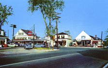 South Yarmouth Corner, Cape Cod, Massachusetts, USA, 1958. Artist: Unknown