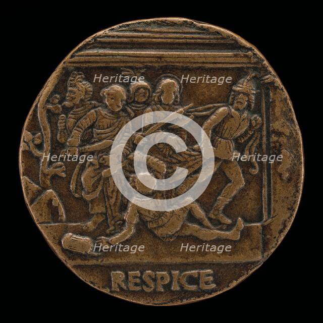 A Combat, c. 1480. Creator: Unknown.