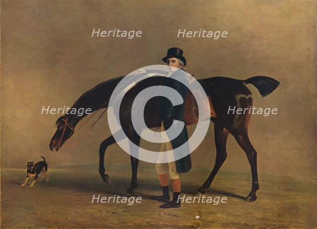 The Hon. Peniston Lamb with His Horse Assassin (1770), 1929. Artist: Unknown