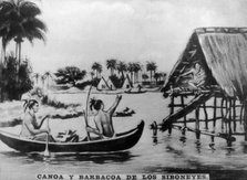 Canoa and Barbacoa,  1920s. Artist: Unknown