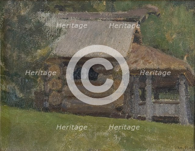 Abramtsevo. The Hut on Chicken Legs, End of 1880s.