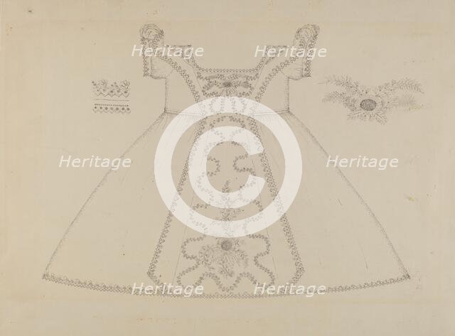 Child's Dress, c. 1937. Creator: Evelyn Bailey.