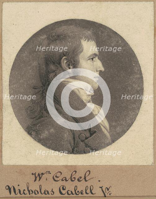 Nicholas Cabell, Jr., 1808. Creator: Charles Balthazar Julien Févret de Saint-Mémin.