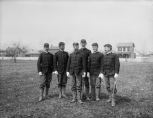 Group of Marine officers, between 1890 and 1901. Creator: Unknown.