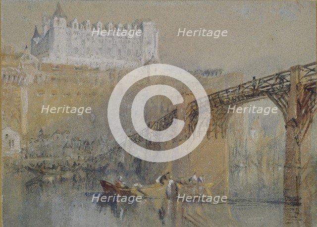 The Chateau of Amboise, c1830. Artist: JMW Turner.