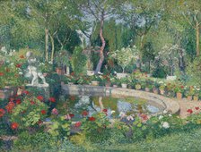 Large pond in the Park at Marquayrol  , c1905. Creator: Martin, Henri (1860-1943).