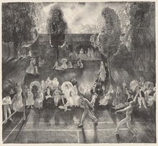 Tennis, 1920. Creator: George Wesley Bellows.