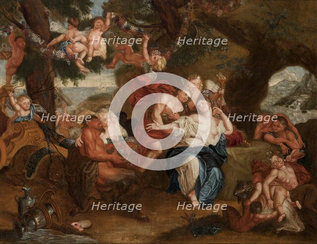 Bacchus and Ariadne on the Island of Naxos, between 1693-1725. Creator: Unknown.