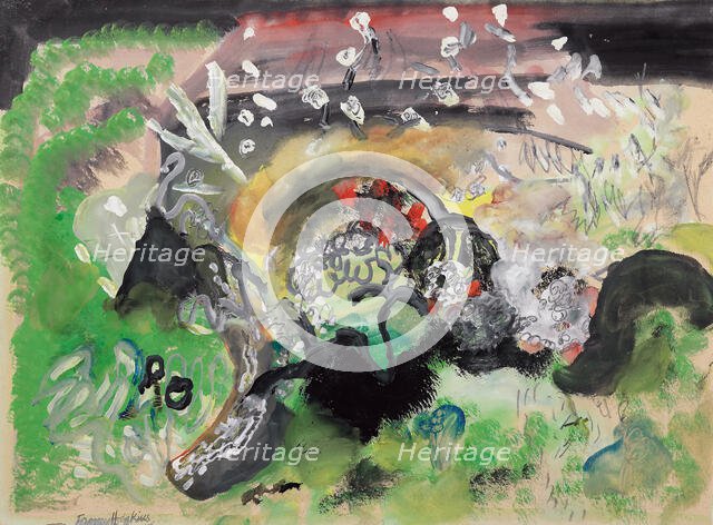 Spring at Little Woolgarston, 1946. Creator: Frances Hodgkins.