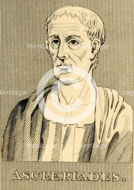 'Asclepiades', (c124-40 BC), 1830. Creator: Unknown.