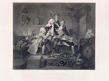 Charity in the Cellar, 18th century. Artist: Unknown