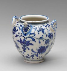 Flask, c. 1575/1587, or slightly later. Creator: Medici Porcelain Factory.