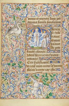 Initial G: The Assumption of the Virgin; Hours of Simon de Varie, 1455. Creator: Master of Jean Rolin II.