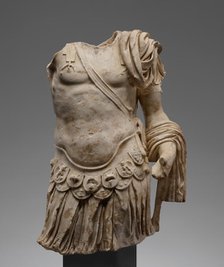 Torso of a Cuirassed Statue, A.D. 81-96. Creator: Unknown.