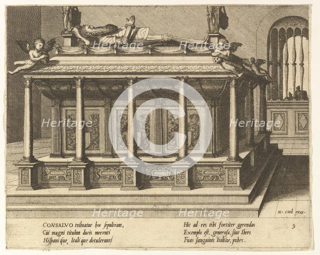 Cœnotaphiorum (9), 1563. Creators: Johannes van Doetecum I, Lucas van Doetecum.