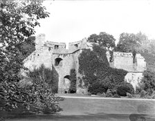 First bastion of the old city walls, New College, Oxford, Oxfordshire, 1907. Artist: Henry Taunt