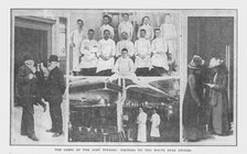'The Chefs of the Lost Titanic', and 'Visitors to the White Star Offices', April 20, 1912. Creator: Unknown.