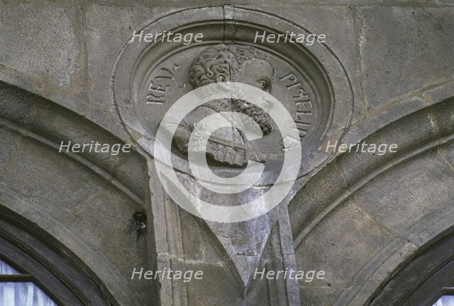 King Philip II of Spain, Town Hall, Santa Cruz de la Palma, Canary Islands, Spain, 2001. Creator: LTL.