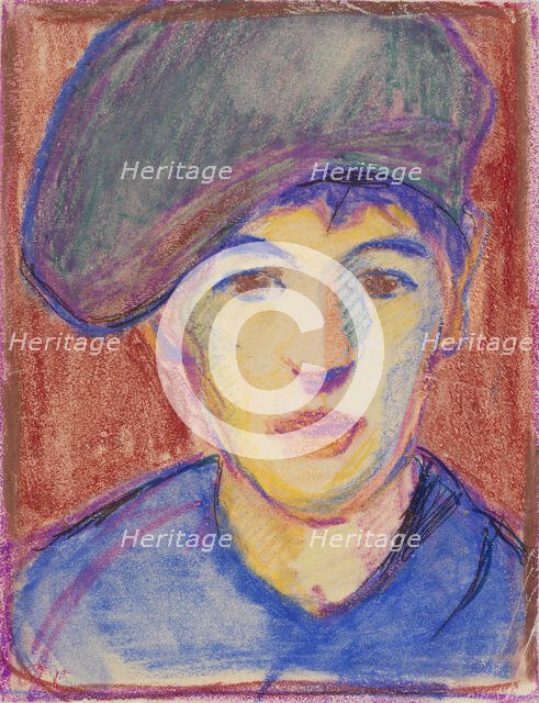 Boy, Brittany, 1912. Creator: Alvar Cawén.