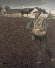 The Sower, 1910. Creator: Laurits Andersen Ring.