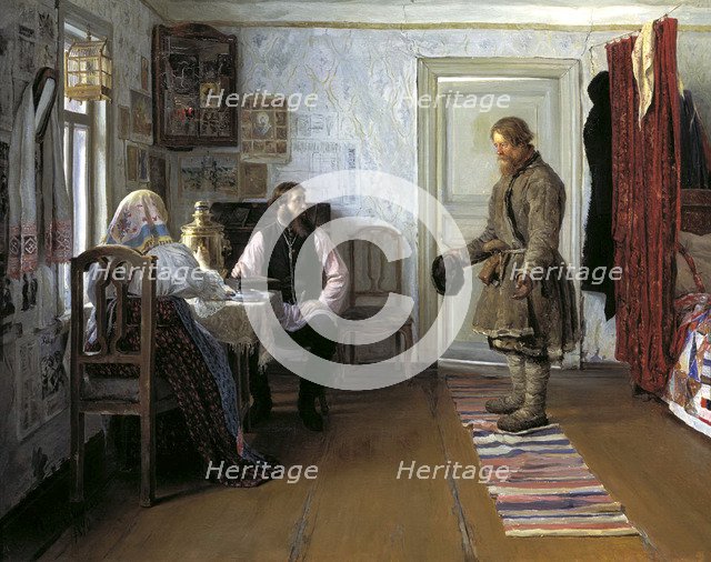 'Layoff', 1890.  Artist: Ivan Pavlov