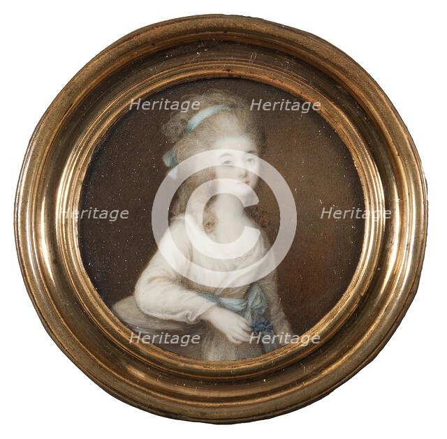 Anne Flore Millet, 1749-1826, g de Brehan, Marchioness, 1777. Creator: Ignace Jean Victor Campana.