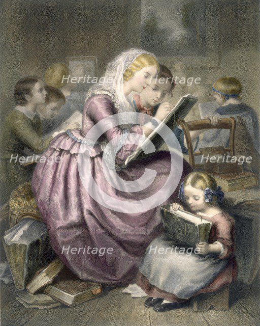 The Drawing School, c1835. Creator: French School (19th century).