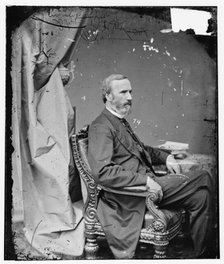 George Washington Julian, between 1860 and 1875. Creator: Unknown.