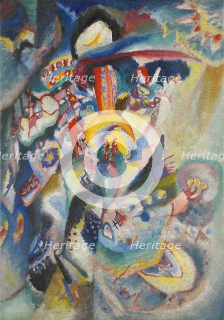 Moscow II, 1916. Artist: Kandinsky, Wassily Vasilyevich (1866-1944)