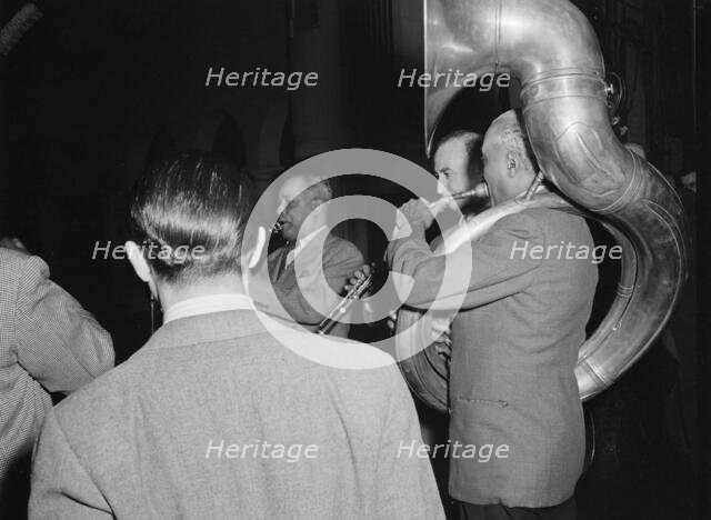 Portrait of Sy Sinclair, 1938. Creator: William Paul Gottlieb.