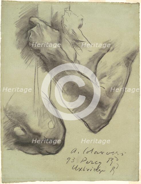 Studies for "Triumph of Religion", 1891-1916. Creator: John Singer Sargent.